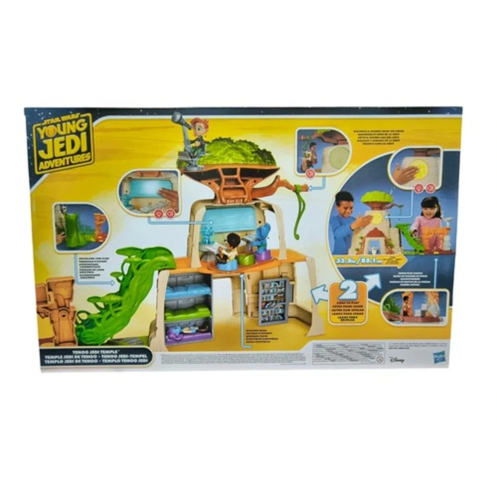 Star Wars Young Jedi Adventures Tenoo Jedi Temple Playset 20